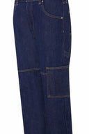 MONTERO Carpenter Fit Rinse Koyu İndigo Utility Erkek Jean Pantolon