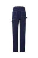 MONTERO Carpenter Fit Rinse Koyu İndigo Utility Erkek Jean Pantolon