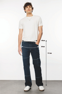 MONTERO Carpenter Fit Koyu İndigo Utility Erkek Jean Pantolon