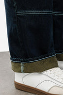 MONTERO Carpenter Fit Koyu İndigo Utility Erkek Jean Pantolon