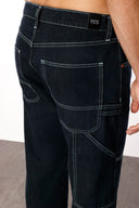 MONTERO Carpenter Fit Koyu İndigo Utility Erkek Jean Pantolon