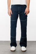 MONTERO Carpenter Fit Koyu İndigo Utility Erkek Jean Pantolon