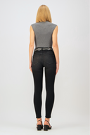 NELLY Skinny Fit Antrasit Kadın Jean Pantolon