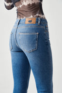 NELLY Skinny Fit Açık İndigo Kadın Jean Pantolon