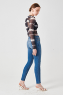 NELLY Skinny Fit Açık İndigo Kadın Jean Pantolon