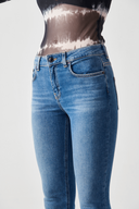 NELLY Skinny Fit Açık İndigo Kadın Jean Pantolon