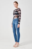 NELLY Skinny Fit Açık İndigo Kadın Jean Pantolon