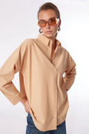 Oversize Fit Vizon Kadın Gömlek