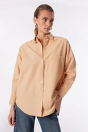Oversize Fit Vizon Kadın Gömlek