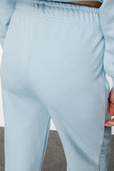 Rahat Fit Açık Mavi Kadın Jogger Sweatpants / Eşofman altı