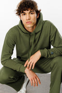 Relaxed Fit Fermuarlı Haki Erkek Hoodie / Sweatshirt