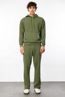 Relaxed Fit Haki Erkek Jogger Eşofman Altı / Sweatpants
