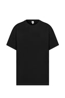 Regular Fit Basic Siyah Kadın T-Shirt