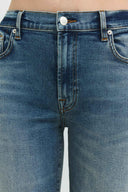 Regular Straight Fit Açık İndigo Kadın Jean Pantolon