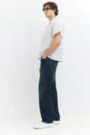 ROUTE Loose Fit Vintage Koyu İndigo Erkek Jean Pantolon