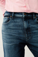 RYKER Slim Relaxed Fit Koyu İndigo Erkek Jean Pantolon