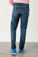 RYKER Slim Relaxed Fit Koyu İndigo Erkek Jean Pantolon