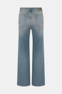 Straight Fit Açık İndigo Kadın Jean Pantolon
