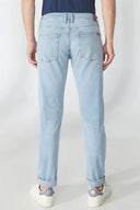 TIM Slim Tapered Fit Açık İndigo Erkek Jean Pantolon