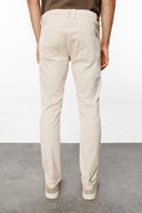 TIM Slim Tapered Fit Bej Erkek Jean Pantolon