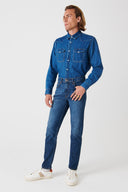 TIM Slim Tapered Fit Koyu İndigo Erkek Jean Pantolon