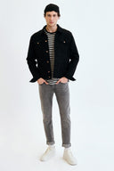 TIM Slim Tapered Fit Açık Gri Erkek Jean Pantolon