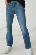 WICE Bootcut Fit Orta İndigo Erkek Jean Pantolon