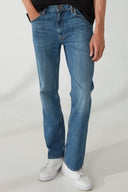 WICE Bootcut Fit Orta İndigo Erkek Jean Pantolon