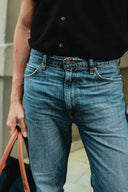 WICE Bootcut Fit Orta İndigo Erkek Jean Pantolon