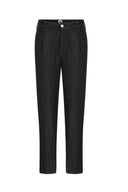 WILMA Slouchy Fit Siyah Kadın Jean Pantolon